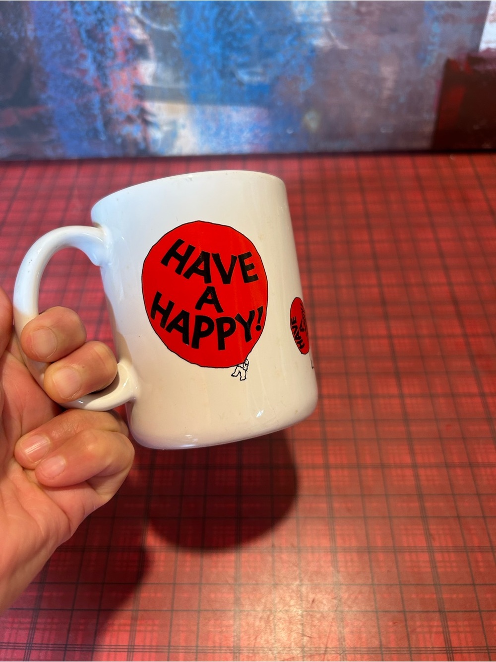 Hallmark "Have A Happy" Vintage Coffee/Tea Mug